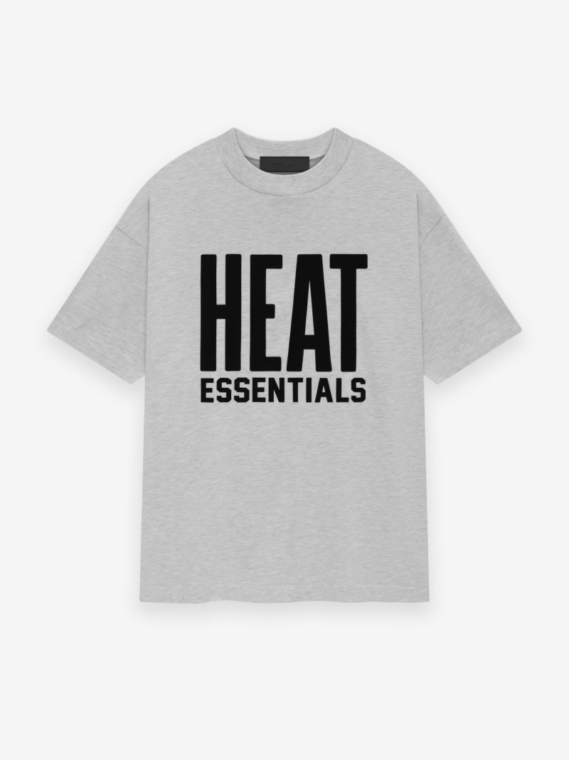 125AL244302F HEAT ESSENTIALS TEE LIGHT HEATHER 1