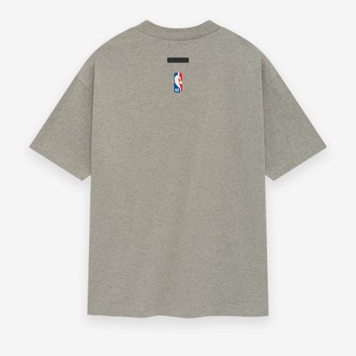 125AL244305F LAKERS ESSENTIALS TEE WARM HEATHER 2