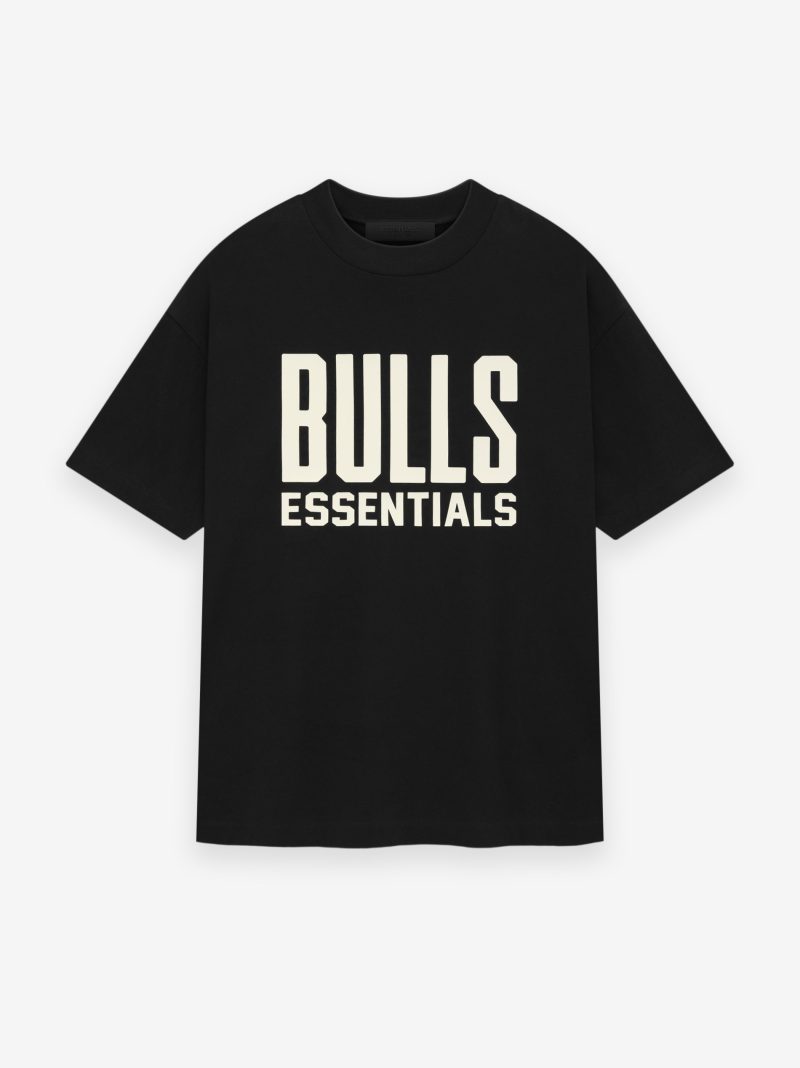 125AL244404F BULLS ESSENTIALS TEE BLACK 1