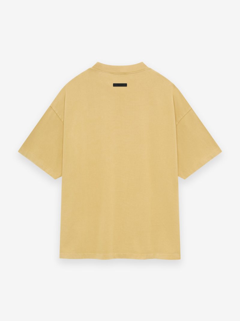 125BT242003F HEAVYCREWNECKTEE AMBER 2