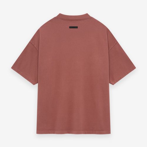 125BT242006F HEAVYCREWNECKTEE CRIMSON 2