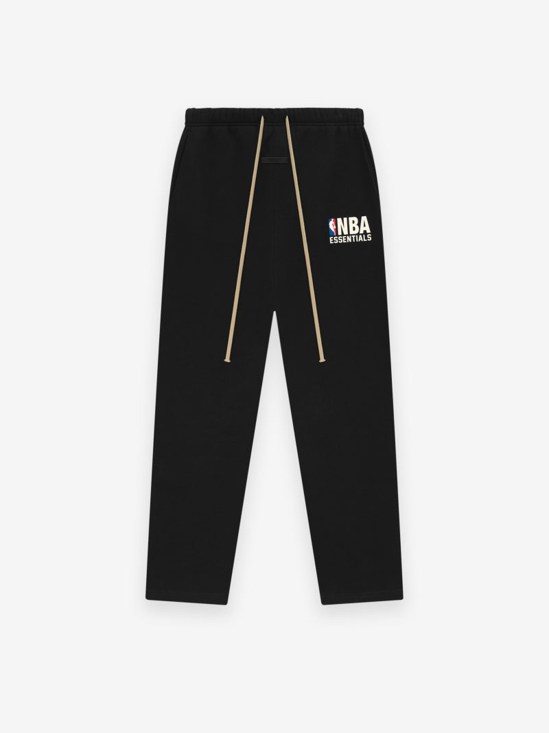 130AL246001F NBA ESSENTIALS RELAXED SWEATPANTS BLACK 1