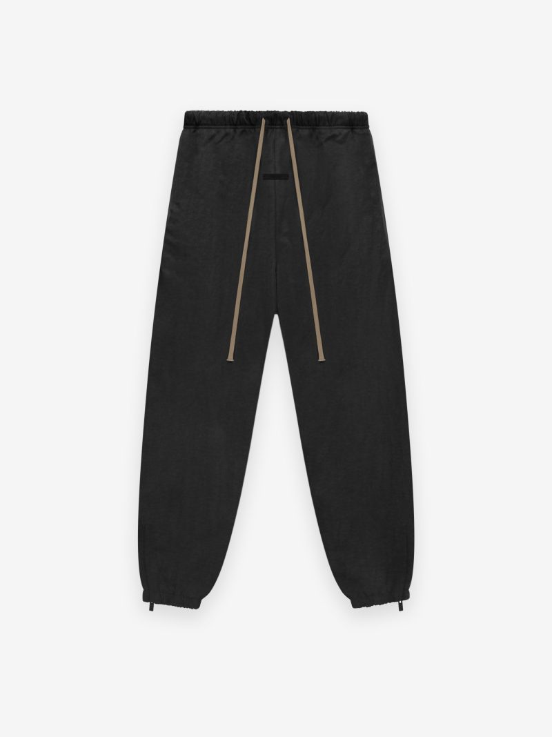 130BT244550F MILITARY TEXTURED NYLON TRACKPANT BLACK 1