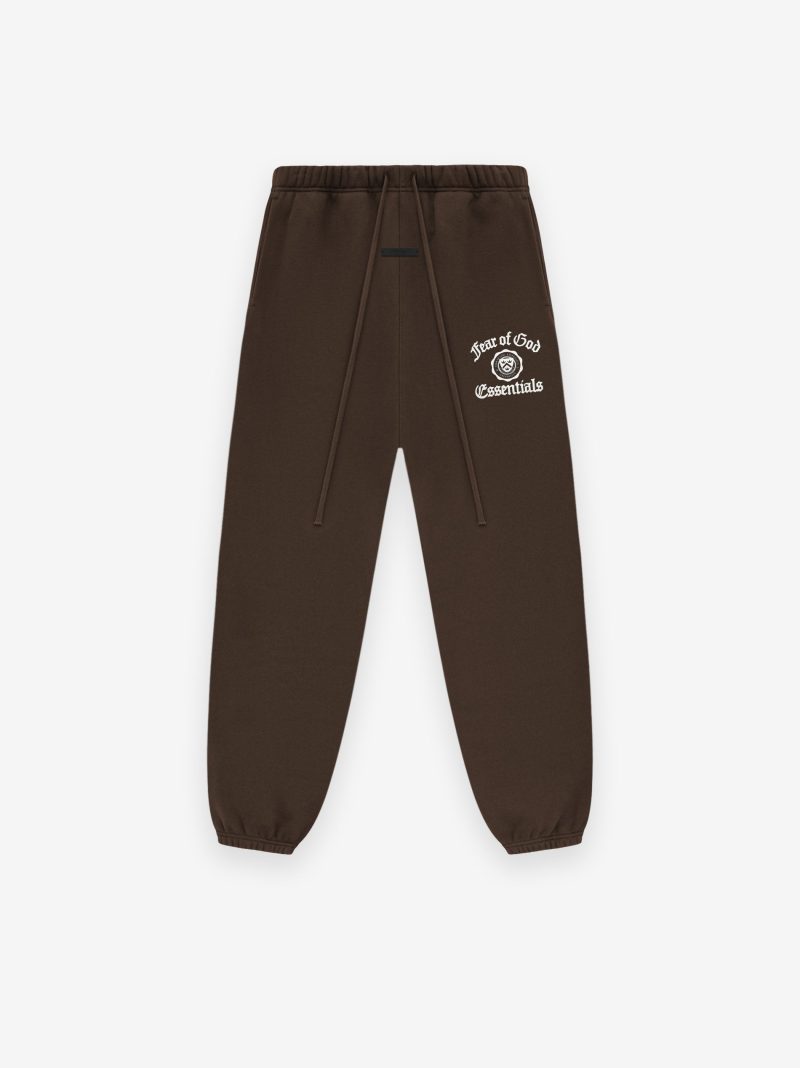 130HO245185FW HEAVYFLEECESWEATPANT BROWN 1