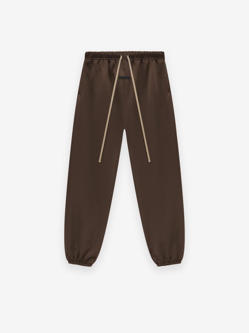 130HO245225FW SATINNYLONPANT BROWN 1