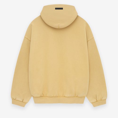 192BT244813F HEAVY FLEECE HOODIE AMBER 2