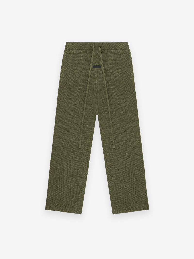 192HO247315FW WAFFLERELAXEDPANT MILITARY 1