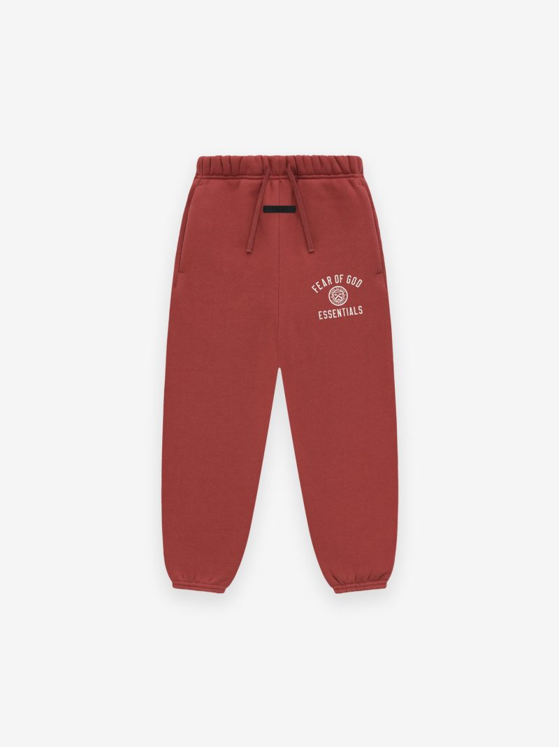 785HO243616K FLEECEESSENTIALSWEATPANT CRIMSON 1