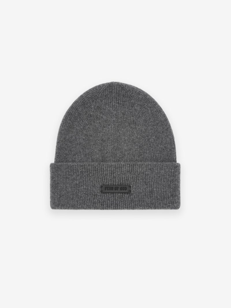 CASHMEREBEANIE FG870 033CAS GRANITE 1