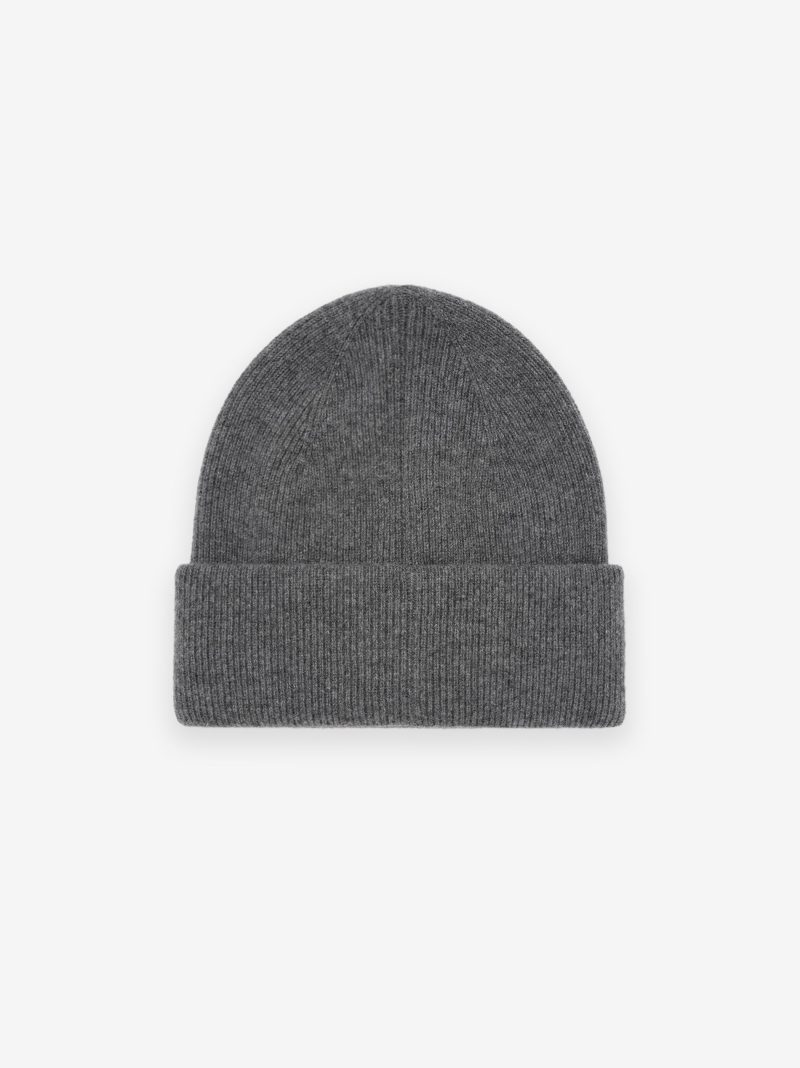 CASHMEREBEANIE FG870 033CAS GRANITE 2