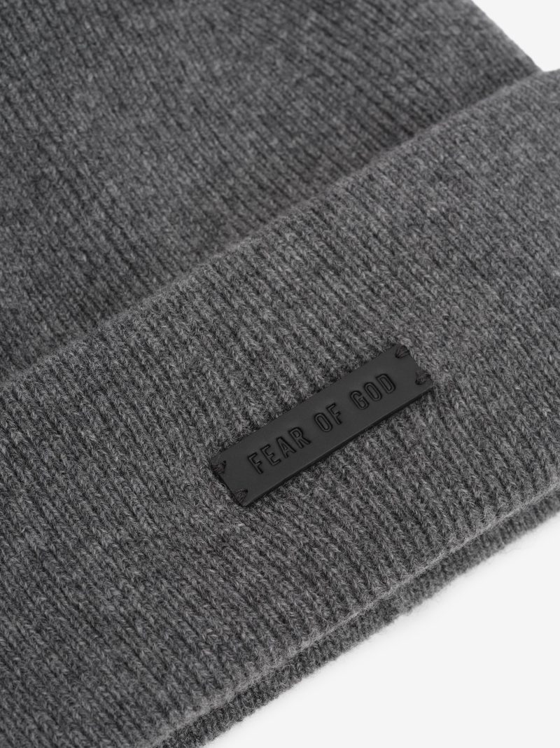 CASHMEREBEANIE FG870 033CAS GRANITE 3