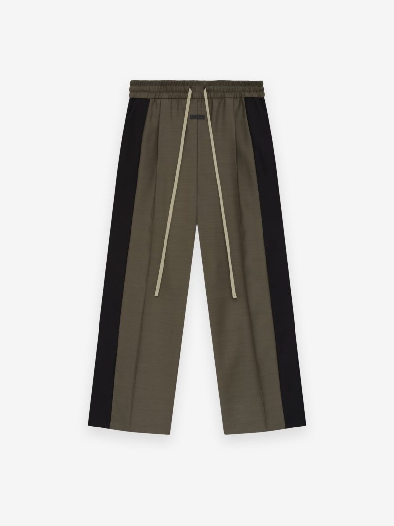 FG24FW40 644WOS SIDE STRIPE PANTS WOOD 1