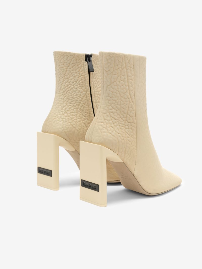 FG24FW83 8029PEL ANKLE BOOT CREAM 3