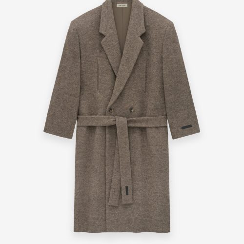 FG830 409BOW RELAXED OVERCOAT WOOD 2