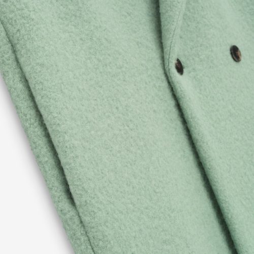 FG830 500CWO DOUBLE BREASTED OVERCOAT SEA GREEN 6