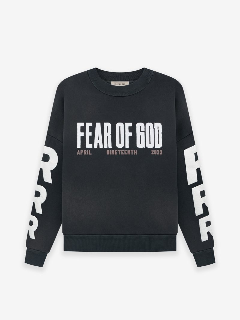 FOG123 15 APRIL 19 CREWNECK BLACK 1