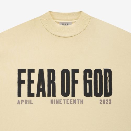 FOG123 15 APRIL 19 CREWNECK CREAM 3