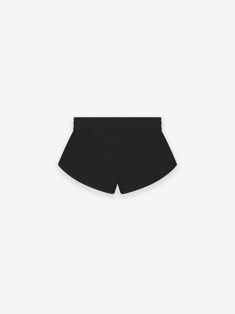 S24FOGAW003 FOGA WOMENS TRICOT SHORT BLACK 2