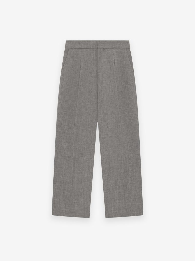 WOOLCANVASWIDELEGTROUSER FG840 399WCA 064 DARKHEATHERGREY WOOLCANVAS 1